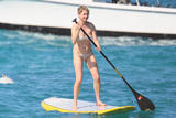 Michelle Williams Bikini candids in Hawaii