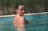 Martine McCutcheon Topless In The Pool