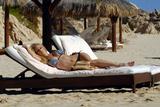 Heidi Montag in Bikini at the Beach in Mexico