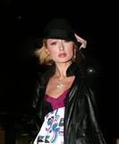 Paris Hilton is a bit wasted arriving at The Beverly Hilton Hotel